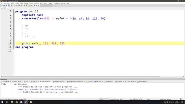 Part 16.4: IO Formatting positioning/grouping | Fortran Tutorial in Bangla смотреть онлайн