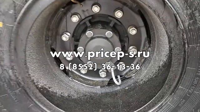 нефаз 9334 0014120-01 полуприцеп бортовой автомобильный двухостный аналог СЗАП 93271 смотреть онлайн