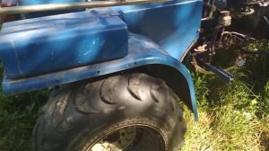 Переделка квадроцикла Зим 350.