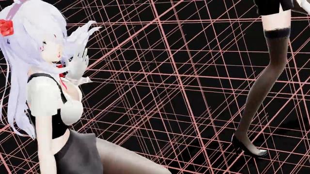 MMD Tda Haku and Miku Mini Skirt ( Glide ) смотреть онлайн
