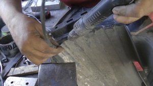 Опять пластик.  Варим локер - подкрылок.