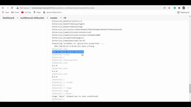 Use GitVersion (Mainline mode) for semantic versioning in Jenkins Pipeline and Bitbucket repository смотреть онлайн