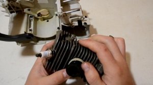 Как установить впускной патрубок на stihl ms 180