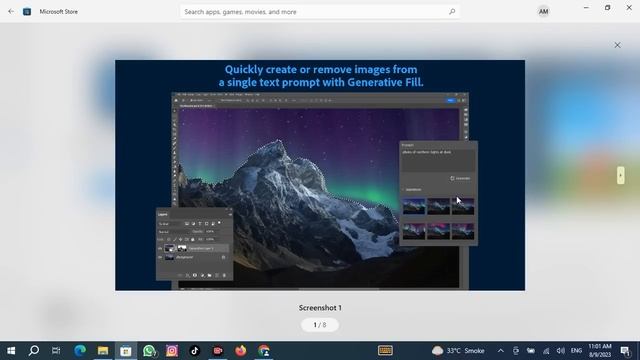 How to install Adobe Photoshop in your computer from Microsoft Store By Tech Bisma смотреть онлайн
