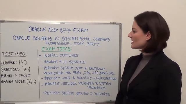 1Z0-877 - Oracle Solaris10 Test System Exam Administrator Questions смотреть онлайн