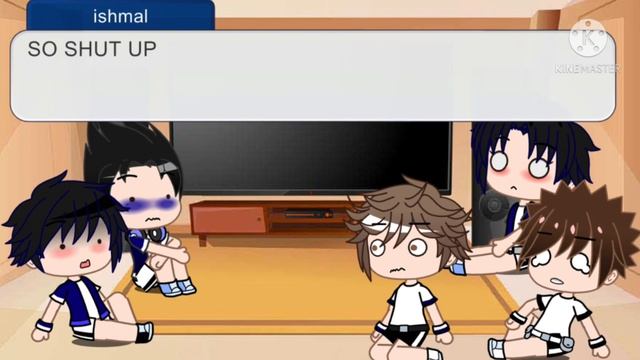 Kageyama's Past Team React To The Future/ Gacha Club/ Ishmal Merrab Wirq