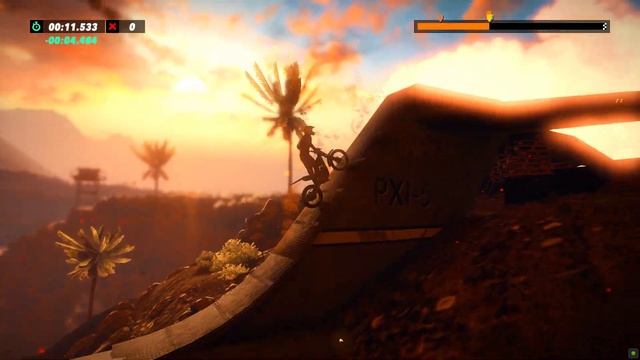 Trials Rising, "Jet Lag", медаль Золото, техника, физика, графика, прохождение трассы, 2часть, NewP смотреть онлайн