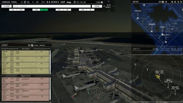TOWER 3D PRO! KJFK RUSH HOUR! IT WAS MADNESS BUT A PERFECT RUN!! смотреть онлайн