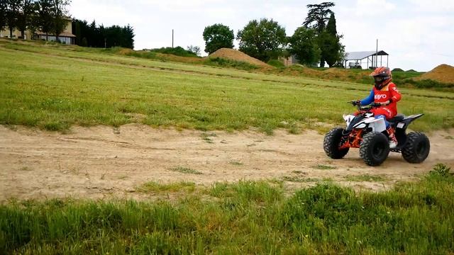 Quad pour enfant 125cc pas cher et puissant ! KAYO PREDATOR 125 смотреть онлайн