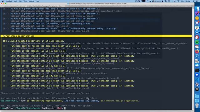 Use Credo to help learn Elixir best practices! смотреть онлайн