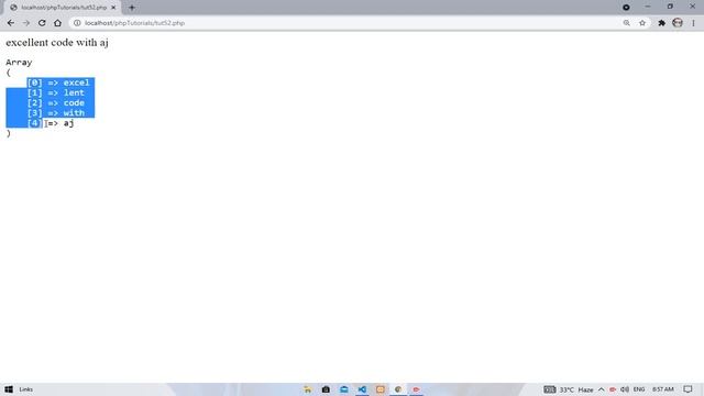 str_split & chunk_split function || PHP || EXCELLENT CODE WITH AJ смотреть онлайн