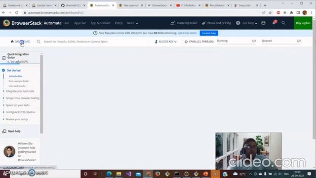 Selenium Integration with Jenkins and BrowserStack смотреть онлайн
