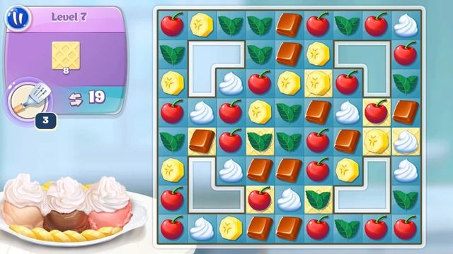 Bake a Cake Recipes & Puzzles Game Play Level 6 and 7 - Part 2 - fun game for kids смотреть онлайн
