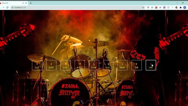 React Drum Kit смотреть онлайн