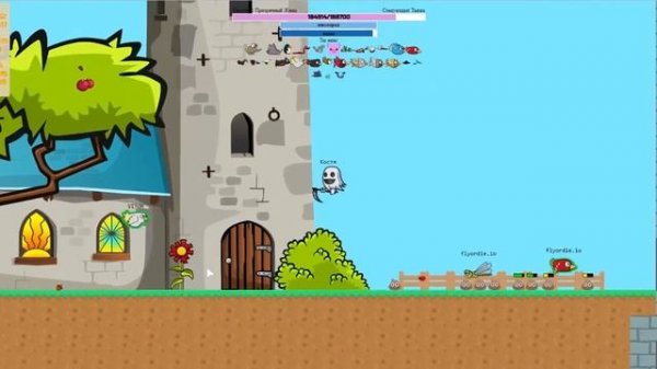 FlyOrDie.io Играем Белой Смертью! Лети или Умри, Флай о Дай ио