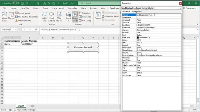 Allow data Entry into Excel Worksheet Via User Form Only смотреть онлайн