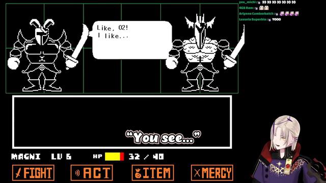 Magni reacts to the 2 Royal Guards in Undertale 【Holostars EN】 смотреть онлайн