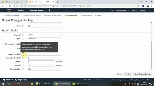 Bài 37:AWS Elastic Load Balancing 2/Application Load Balancer Lab Cân bằng tải cho hệ thống lớn смотреть онлайн