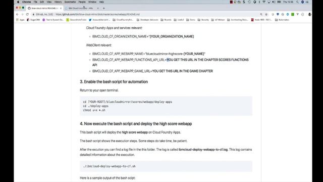 (outdated) Blue Cloud Mirror - scores-webapp setup using IBM Cloud - Cloud Foundry смотреть онлайн