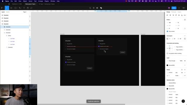 The secret to REALISTIC Figma prototypes (Faking logic) | Figma Tutorial смотреть онлайн