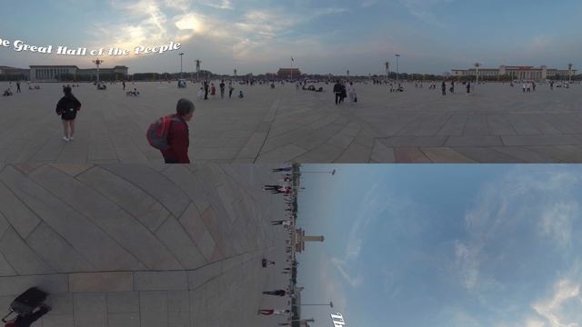 VR on road ‖ Tiananmen Square, Beijing ‖ many major events take place here in China. смотреть онлайн