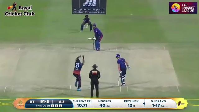 #AbuDhabiT10League2019
Dwayne Bravo | Wicket 2/24 смотреть онлайн