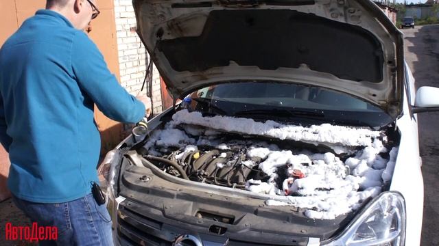 Как быстро и безопасно помыть двигатель? смотреть онлайн
