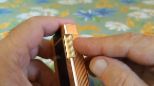 Very old vintage S.T.DUPONT petrol pocket lighter Старая бензиновая зажигалка