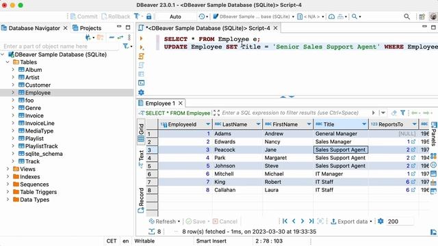 SQL for beginners: UPDATE statement смотреть онлайн