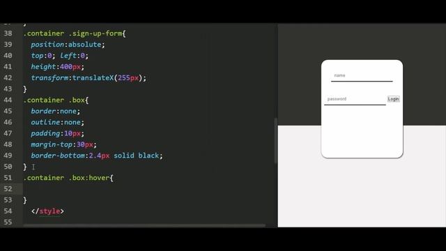 Animated Login Form | Switching Between Login And Sign Up Form Using HTML CSS and JQUERY. смотреть онлайн