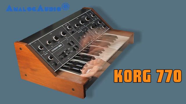KORG 770 Analog Synthesizer 1976 | HD DEMO | смотреть онлайн