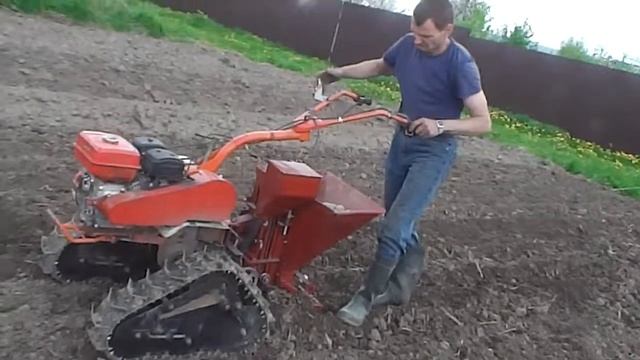 Картофелесажалка гусеничная 1 смотреть онлайн