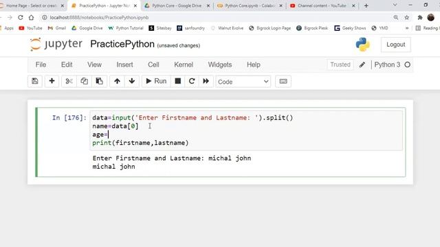 Console Input/Output in Python смотреть онлайн