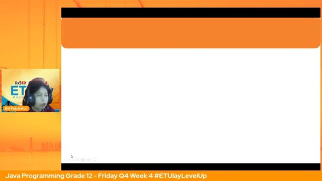 Java Programming Grade 12 - Friday Q4 Week 4 #ETUlayLevelUp смотреть онлайн