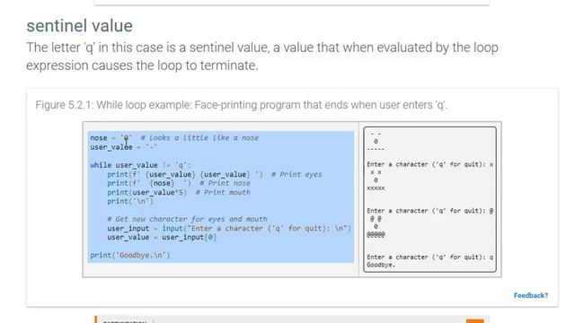 PYTHON While Loop with Sentinel Value смотреть онлайн