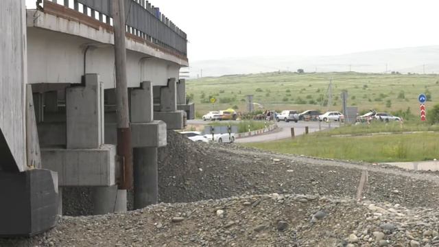 Реконструкция федеральной автотрассы "Енисей" в Хакасии на участке "Обход Черногорска" смотреть онлайн