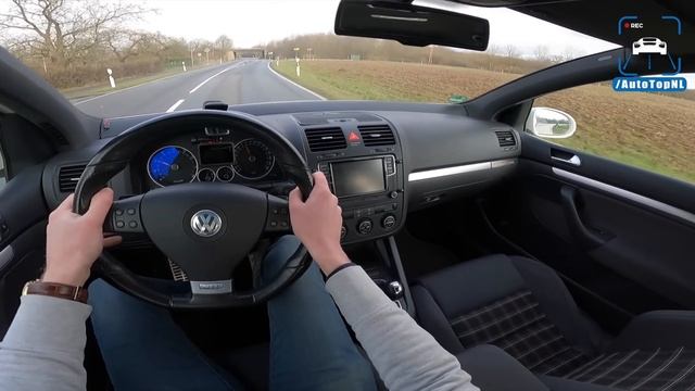 VW Golf GTI MK5 edition 240 ABT 232,150KM REVIEW on AUTOBAHN by AutoTopNL смотреть онлайн