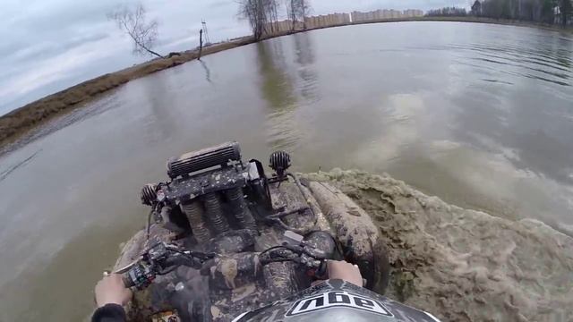 Yamaha утонула )) Снегири mud puddle 2015 смотреть онлайн