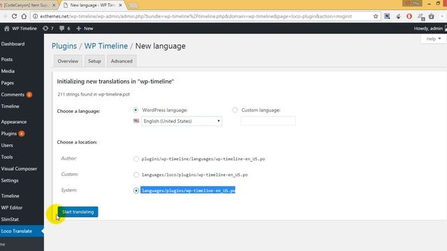 How to translate WP Timeline with Loco Translate ? смотреть онлайн
