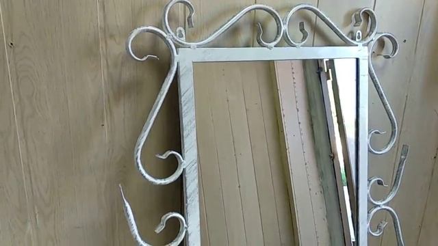 НЕДОРОГОЕ и КРАСИВОЕ настенное зеркало в белом цвете смотреть онлайн