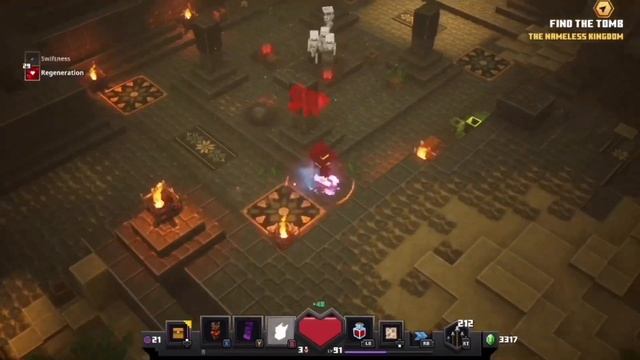 Minecraft Dungeons Secret Obsidian Chest On Desert Temple смотреть онлайн