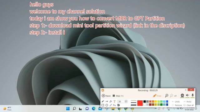 MBR To GPT convert without any data loss смотреть онлайн