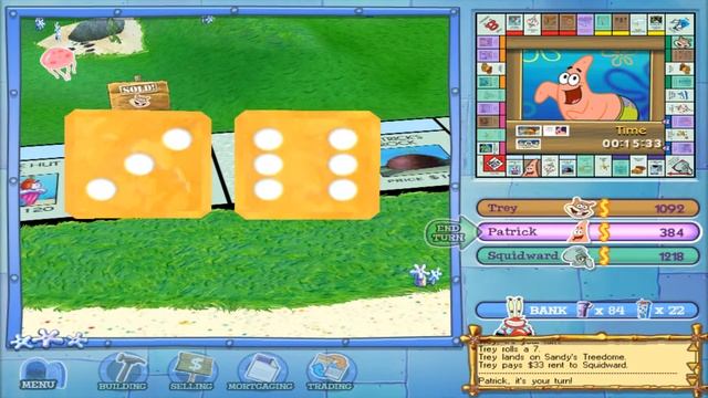 Monopoly: Spongebob Squarepants [PC] Gameplay смотреть онлайн