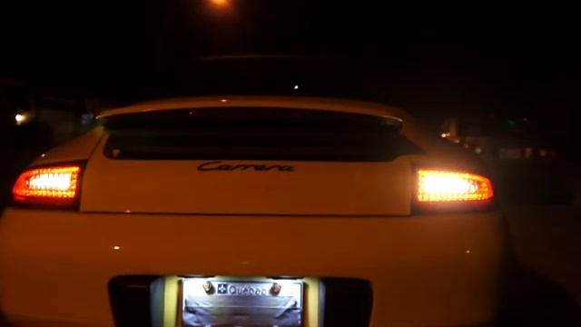Porsche 996 to 997 LED DEPO rear Light example night смотреть онлайн