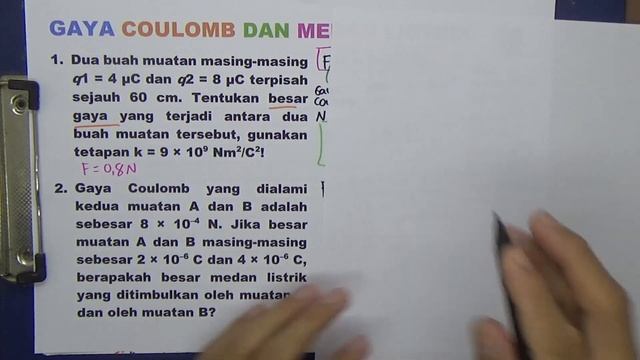 Gaya Coulomb dan Medan Listrik смотреть онлайн