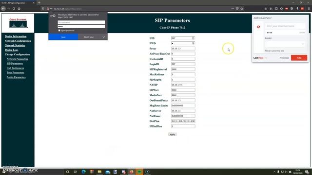 Configuring Cisco IP Phone 7912 to work on 3cx смотреть онлайн