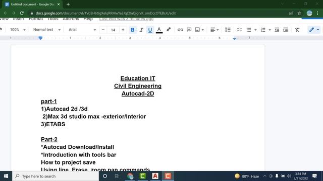 AUTOCAD TUTORIAL PART-1 смотреть онлайн
