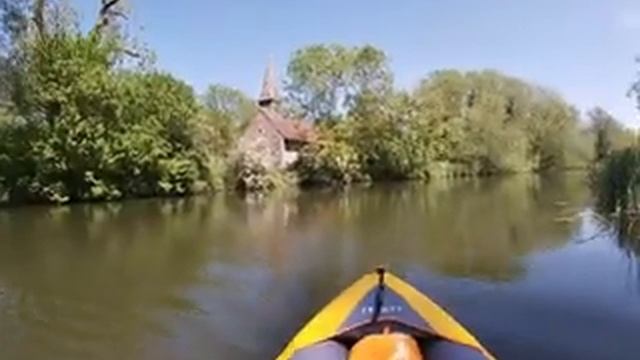 30th May 2021 Decathlon itiwit X100 Kayaking the River Chelmer - Paper Mill Lock to Hoe Mill Lock смотреть онлайн