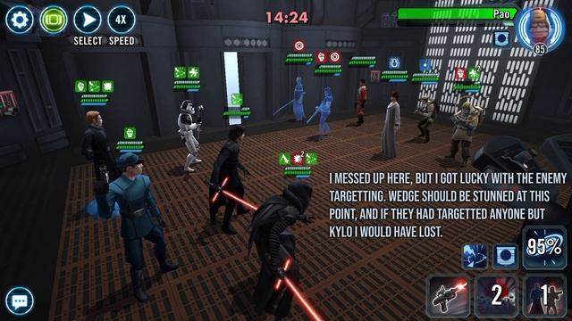 GUIDE | FIRST ORDER GALACTIC CHALLENGE - FULL FEATS - NO GEAR 13 | Star Wars: Galaxy of Heroes смотреть онлайн