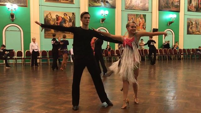 Румба (Взрослые + Молодежь до D класса) 14.10.2018 Танцевальный Петербург смотреть онлайн